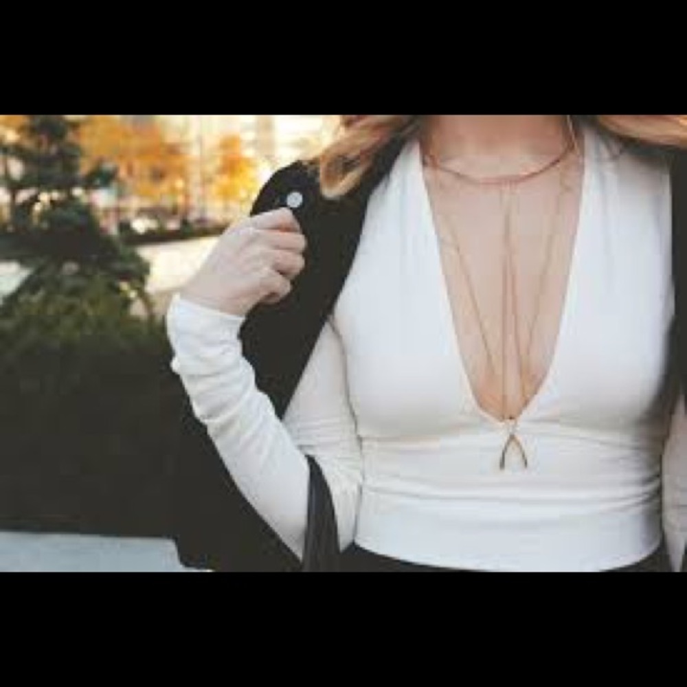 Aritizia Brigitte top in wild indigo xxs